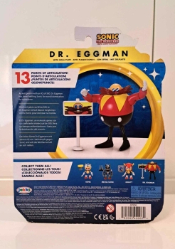Dr. Eggman Figur - Sonic the Hedgehog 30th Anniversary - JAKKS PACIFiC - NEU